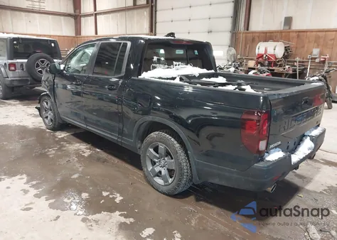 2025 Honda Ridgeline Trailsport из США, поврежденный, VIN 5FPYK3F64SB012464